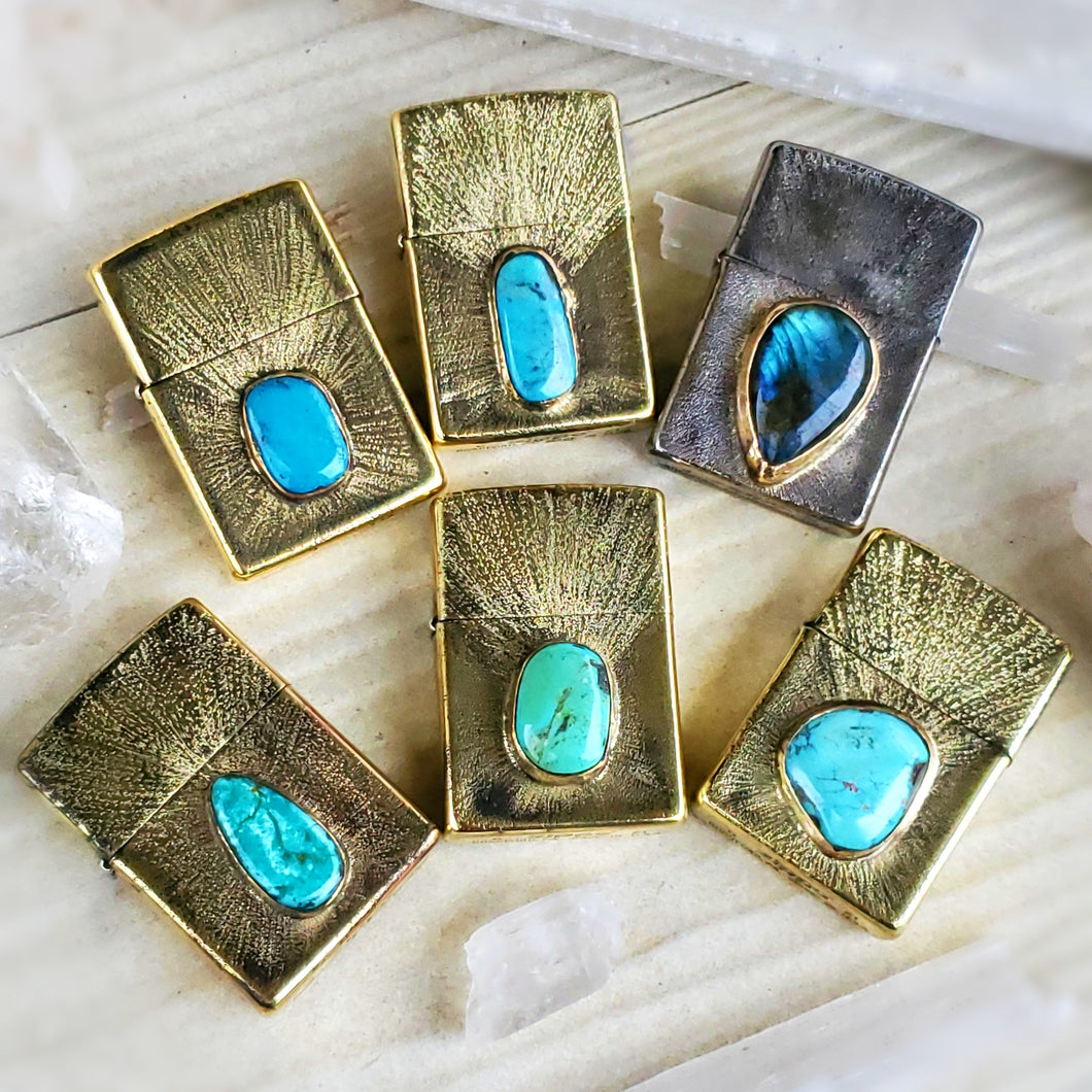 Gemstone Zippo Lighter