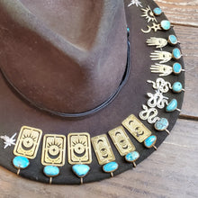 Turquoise Hat Clips