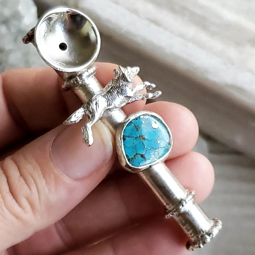 Wolf Spirit Pipe